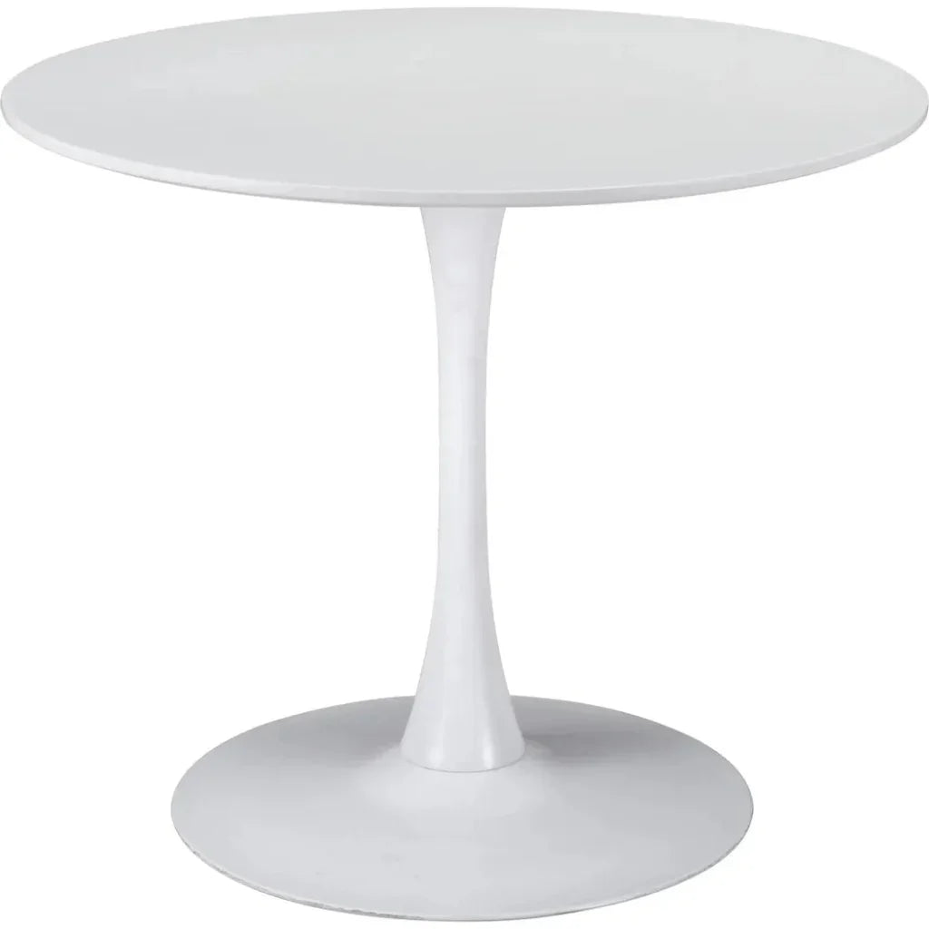 Opus Dining Table White-Dining Tables-Zuo Modern-LOOMLAN