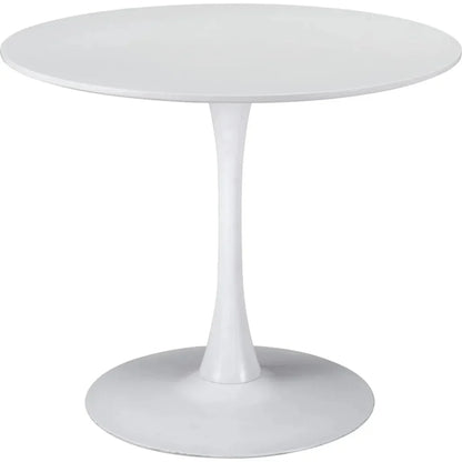 Opus Dining Table White-Dining Tables-Zuo Modern-LOOMLAN