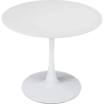 Opus Dining Table White-Dining Tables-Zuo Modern-LOOMLAN