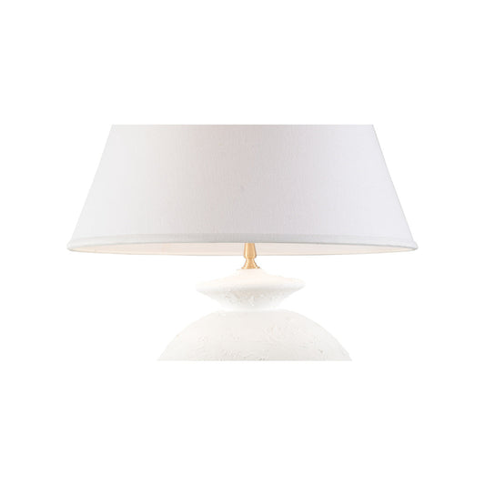 Opus White Ceramic Table Lamp