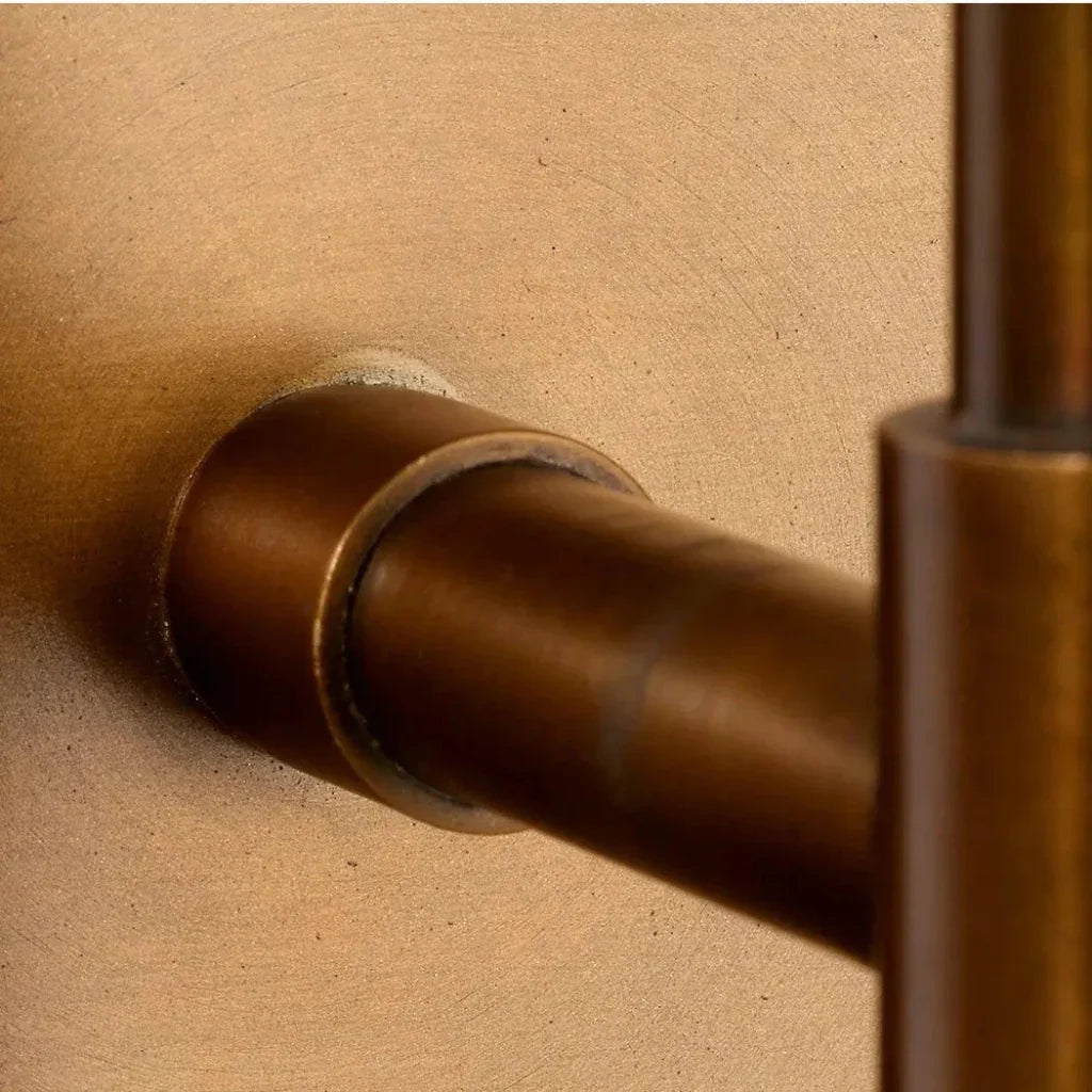 Oracle Hand-Carved Discs Wall Sconce