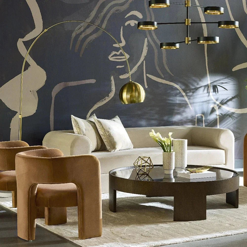 Oralee Chandelier Black Adjustable Arms - LOOMLAN - SUNPAN - Chandeliers