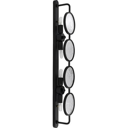 Ordo Black Steel Sconce - LOOMLAN - Noir - Wall Sconces