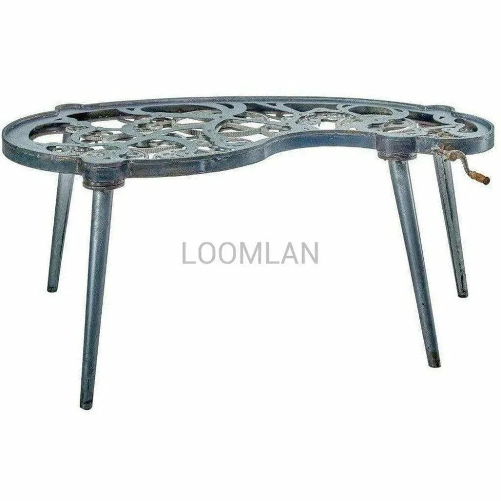 Orelan Glass Top Writing Table-Home Office Desks-LOOMLAN-LOOMLAN