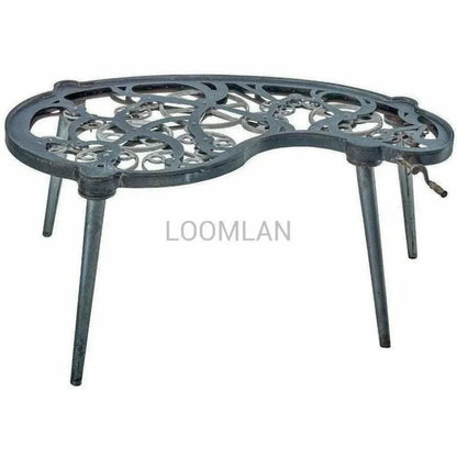 Orelan Glass Top Writing Table-Home Office Desks-LOOMLAN-LOOMLAN