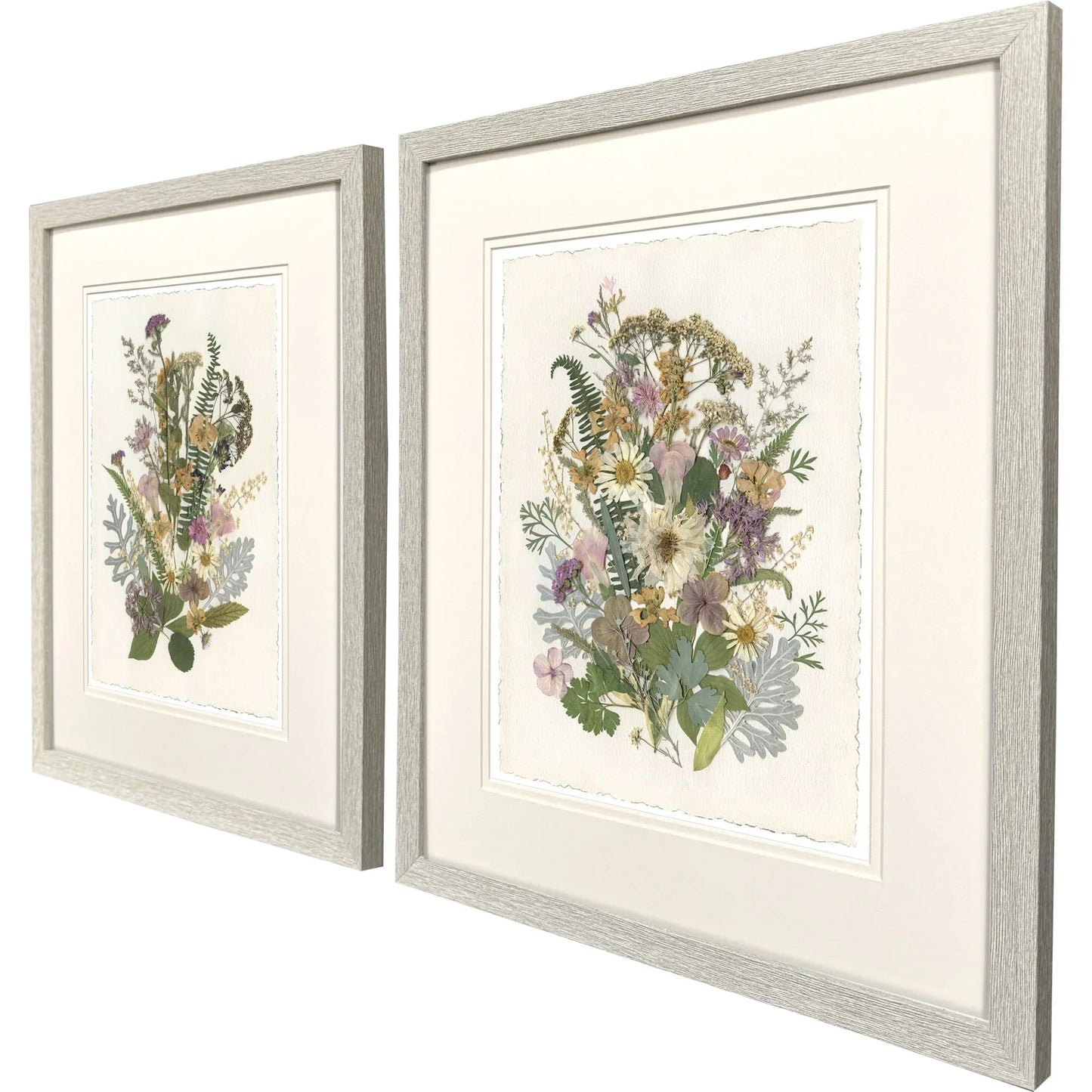 Organica Bouquet Green Framed Wall Art 2PC