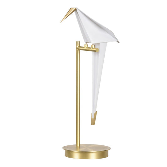 Origami Bird Gold Table Lamp