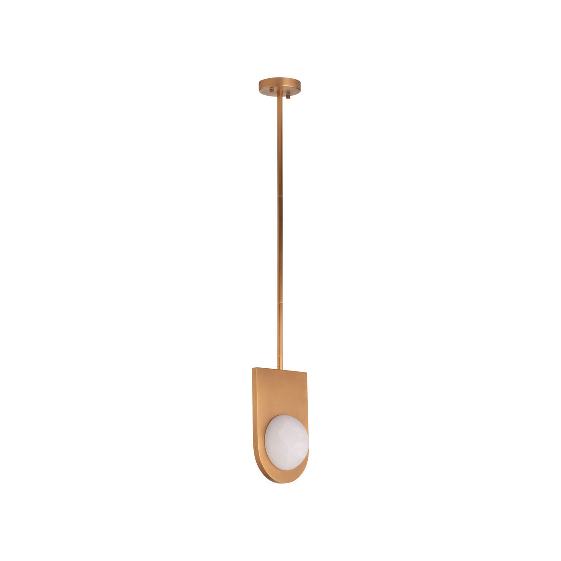 Orin Antique Brass Finish Modern Pendant