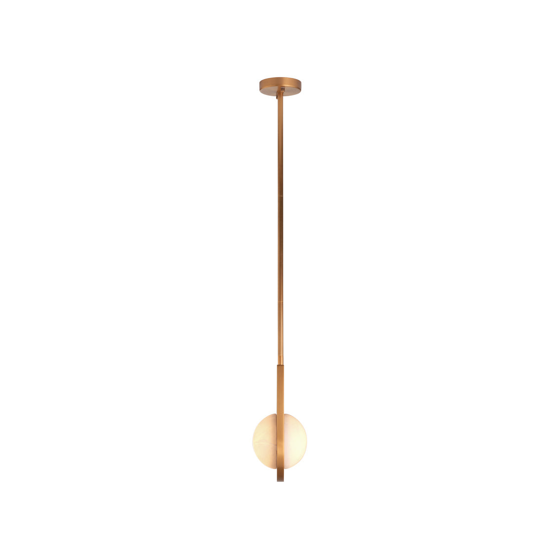 Orin Antique Brass Finish Modern Pendant
