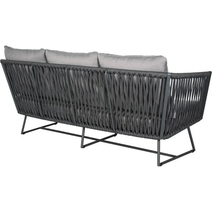 Orion 3 Seat Sofa - Dark Pebble Outdoor - LOOMLAN - Seasonal Living - Outdoor Sofas & Loveseats