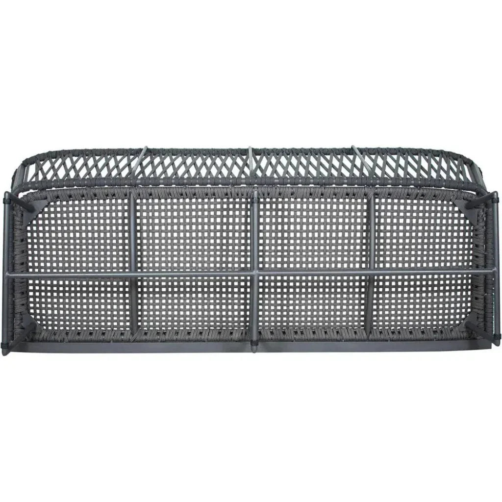 Orion 3 Seat Sofa - Dark Pebble Outdoor - LOOMLAN - Seasonal Living - Outdoor Sofas & Loveseats