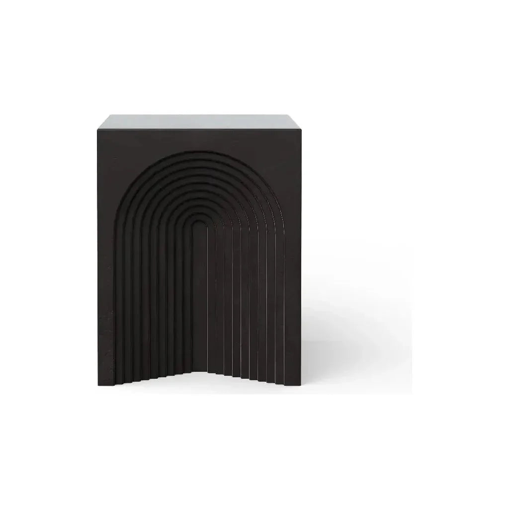 Orion Concrete Made Outdoor Stool-Garden Stools-Urbia-LOOMLAN