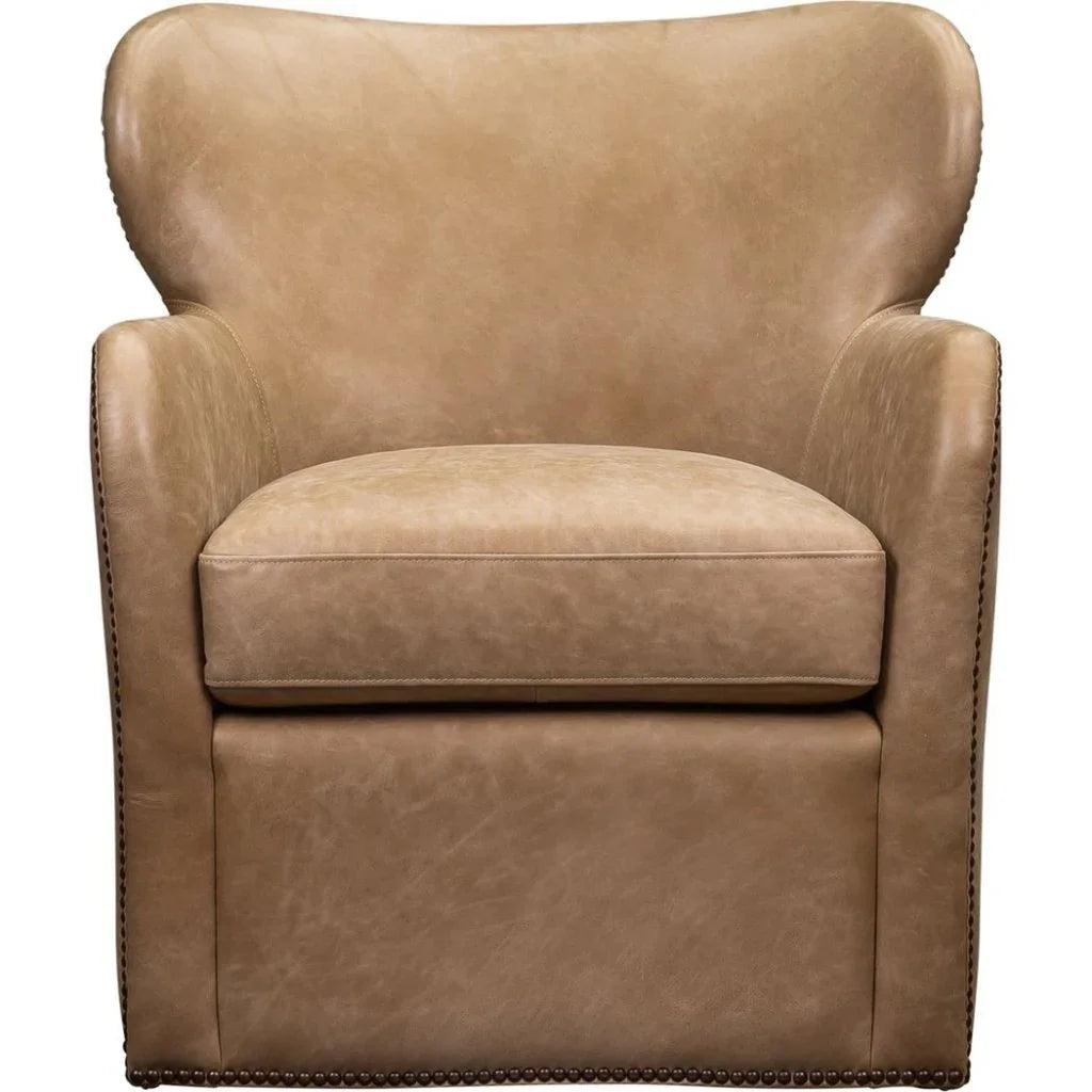 Orleans Classic Designed Swivel Chair - LOOMLAN - Olivia + Quinn - Club Chairs