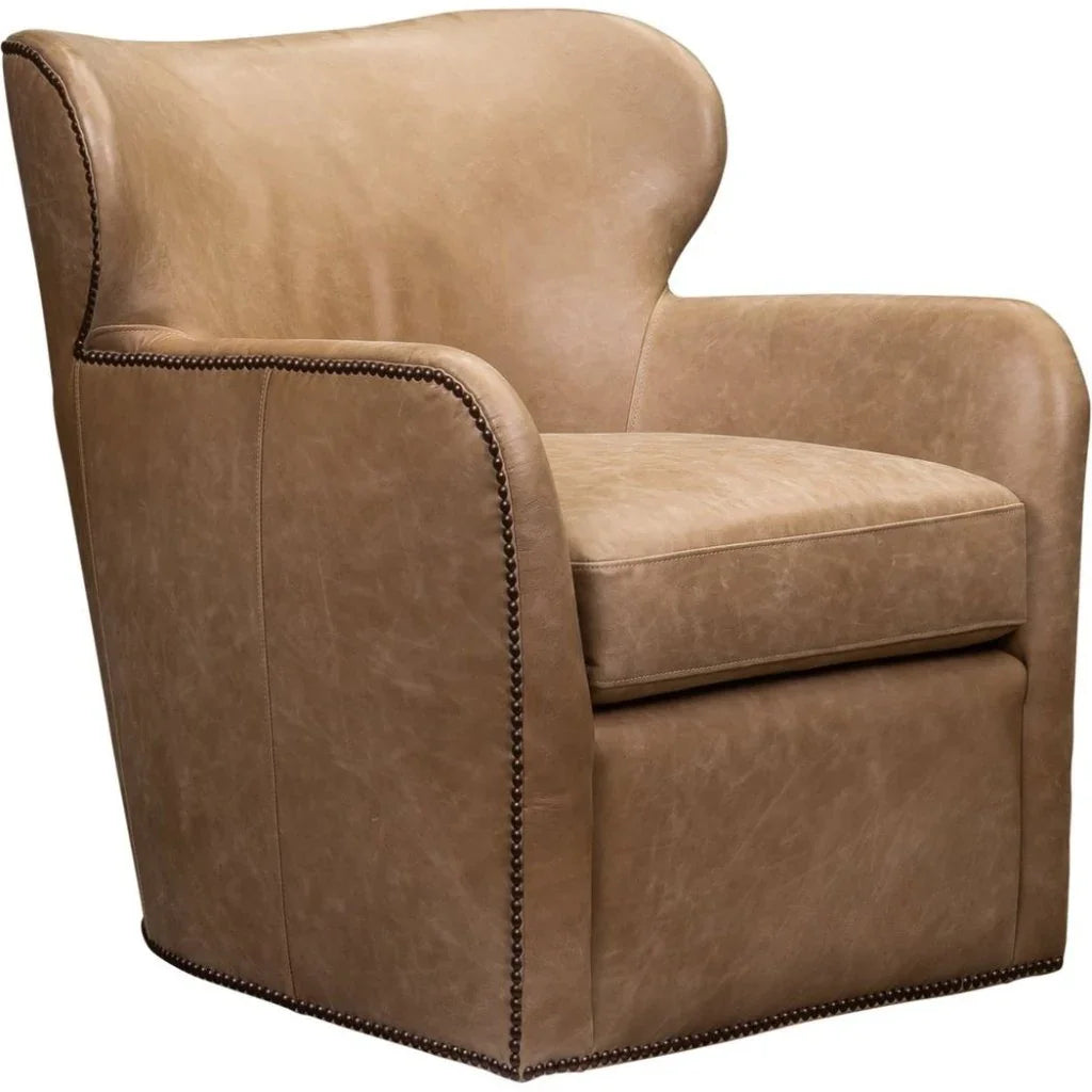 Orleans Classic Designed Swivel Chair - LOOMLAN - Olivia + Quinn - Club Chairs