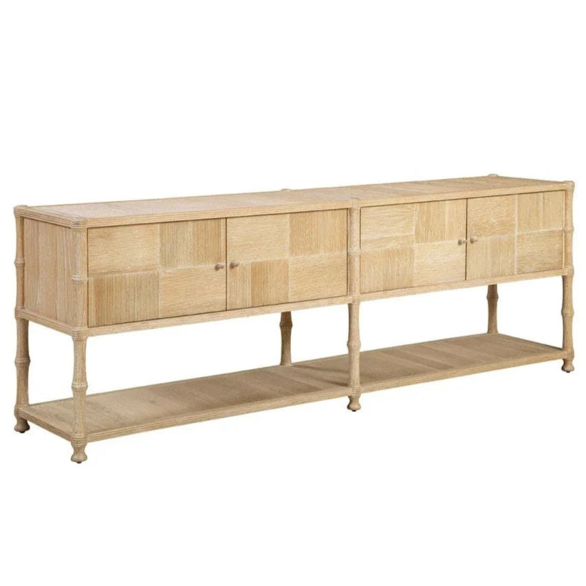 Orleans Light Finish Wooden Sideboard