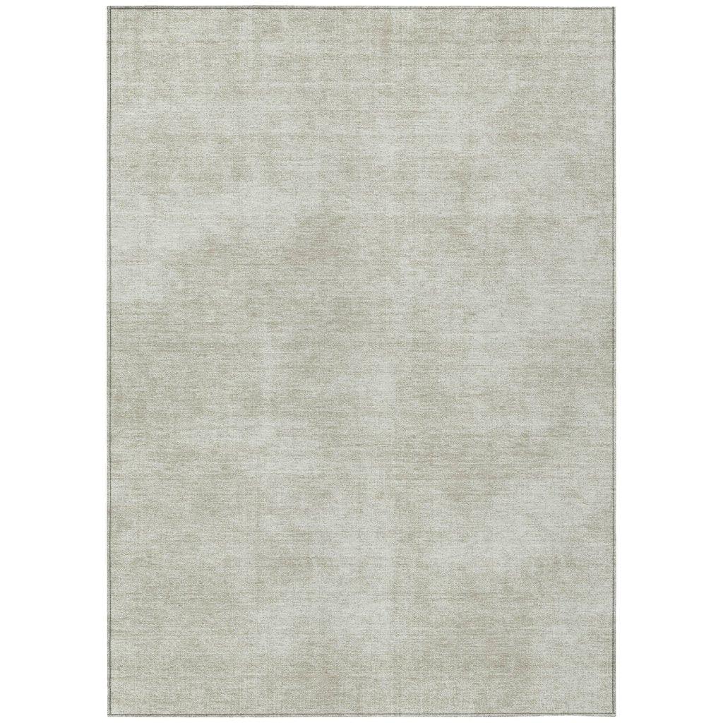 Orlena Beige Washable Indoor-Outdoor Rug-Outdoor Rugs-LOOMLAN Rugs-2'6" x 3'10"-LOOMLAN