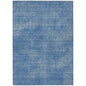 Orlena Blue Washable Indoor-Outdoor Rug-Outdoor Rugs-LOOMLAN Rugs-2'6" x 3'10"-LOOMLAN