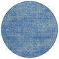 Orlena Blue Washable Indoor-Outdoor Rug-Outdoor Rugs-LOOMLAN Rugs-8' x 8'-LOOMLAN