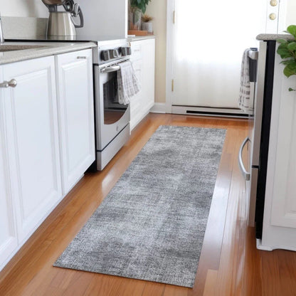 Orlena Gray Washable Indoor-Outdoor Rug-Outdoor Rugs-LOOMLAN Rugs-LOOMLAN