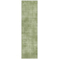 Orlena Green Washable Indoor-Outdoor Rug-Outdoor Rugs-LOOMLAN Rugs-2'3" x 7'6"-LOOMLAN
