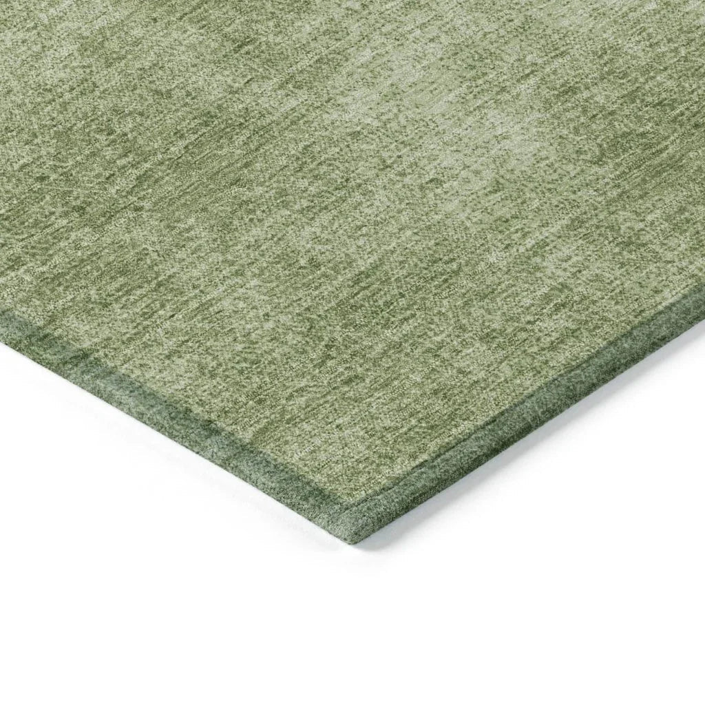 Orlena Green Washable Indoor-Outdoor Rug-Outdoor Rugs-LOOMLAN Rugs-LOOMLAN