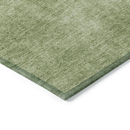 Orlena Green Washable Indoor-Outdoor Rug-Outdoor Rugs-LOOMLAN Rugs-LOOMLAN