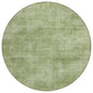Orlena Green Washable Indoor-Outdoor Rug-Outdoor Rugs-LOOMLAN Rugs-8' x 8'-LOOMLAN