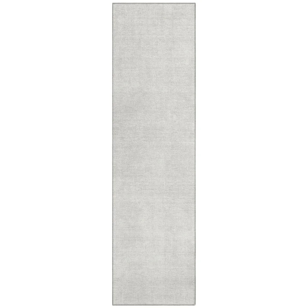 Orlena Ivory Washable Indoor-Outdoor Rug-Outdoor Rugs-LOOMLAN Rugs-2'3" x 7'6"-LOOMLAN