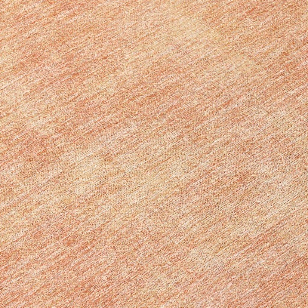 Orlena Peach Washable Indoor-Outdoor Rug-Outdoor Rugs-LOOMLAN Rugs-LOOMLAN