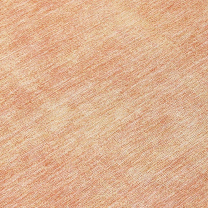 Orlena Peach Washable Indoor-Outdoor Rug-Outdoor Rugs-LOOMLAN Rugs-LOOMLAN