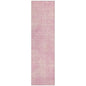 Orlena Pink Washable Indoor-Outdoor Rug-Outdoor Rugs-LOOMLAN Rugs-2'3" x 7'6"-LOOMLAN