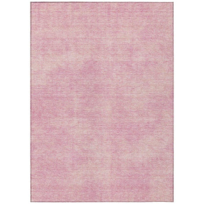 Orlena Pink Washable Indoor-Outdoor Rug-Outdoor Rugs-LOOMLAN Rugs-2'6" x 3'10"-LOOMLAN
