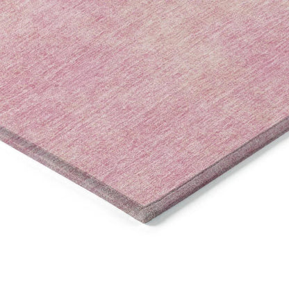 Orlena Pink Washable Indoor-Outdoor Rug-Outdoor Rugs-LOOMLAN Rugs-LOOMLAN