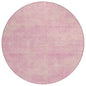 Orlena Pink Washable Indoor-Outdoor Rug-Outdoor Rugs-LOOMLAN Rugs-8' x 8'-LOOMLAN