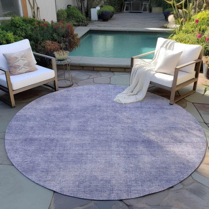 Orlena Purple Washable Indoor-Outdoor Rug-Outdoor Rugs-LOOMLAN Rugs-LOOMLAN