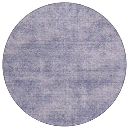 Orlena Purple Washable Indoor-Outdoor Rug-Outdoor Rugs-LOOMLAN Rugs-8' x 8'-LOOMLAN