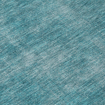 Orlena Teal Washable Indoor-Outdoor Rug-Outdoor Rugs-LOOMLAN Rugs-LOOMLAN