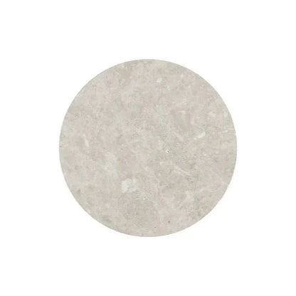 Orlo White Marble Topped Round End Table - LOOMLAN - SUNPAN - Side Tables