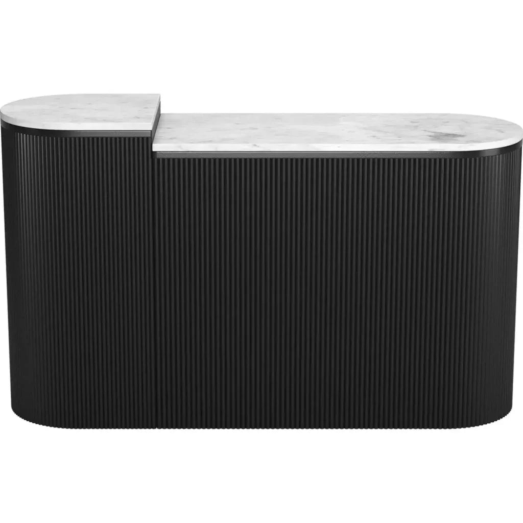 Ormara Console Table Set (2 - Piece) White & Black - LOOMLAN - Zuo Modern - Console Tables