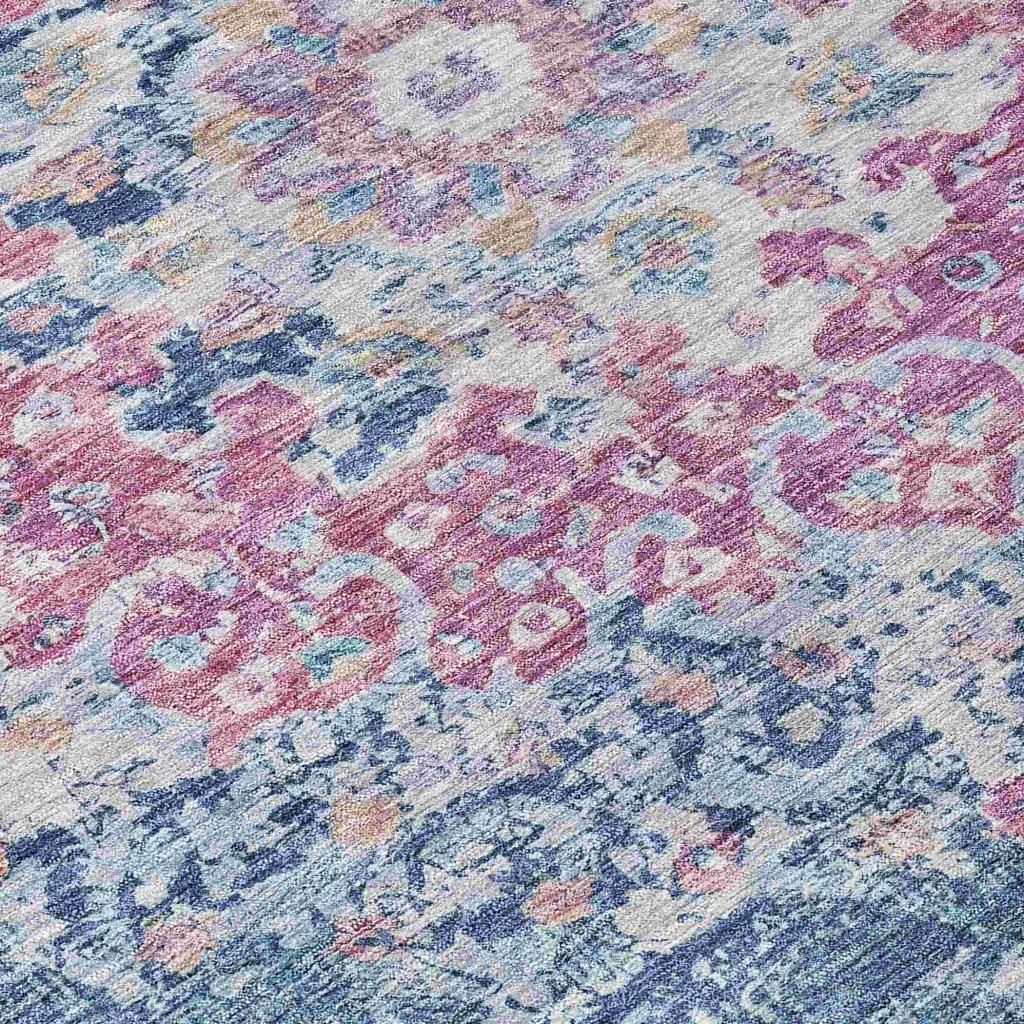 Ornella Blue Washable Indoor - Outdoor Rug - LOOMLAN - LOOMLAN Rugs - Outdoor Rugs