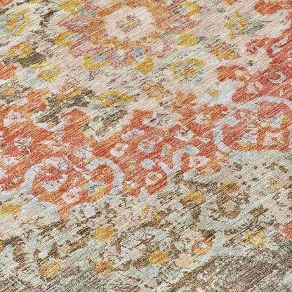 Ornella Brown Washable Indoor - Outdoor Rug - LOOMLAN - LOOMLAN Rugs - Outdoor Rugs