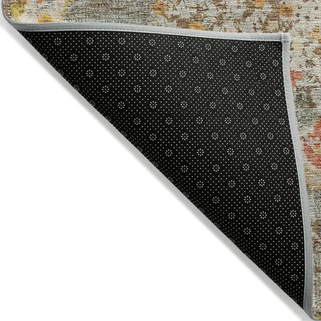 Ornella Brown Washable Indoor - Outdoor Rug - LOOMLAN - LOOMLAN Rugs - Outdoor Rugs