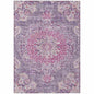 Ornella Purple Washable Indoor - Outdoor Rug - LOOMLAN - LOOMLAN Rugs - Outdoor Rugs