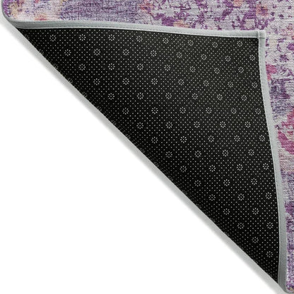 Ornella Purple Washable Indoor - Outdoor Rug - LOOMLAN - LOOMLAN Rugs - Outdoor Rugs