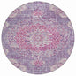 Ornella Purple Washable Indoor - Outdoor Rug - LOOMLAN - LOOMLAN Rugs - Outdoor Rugs