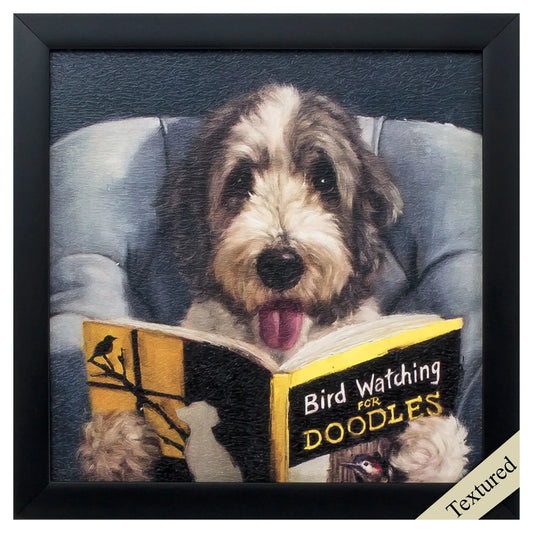 Ornithology for Doodles Neutral Framed Wall Art