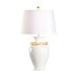 Oro Shimmering Gold Leaf Design Table Lamp - LOOMLAN - Wildwood - Table Lamps