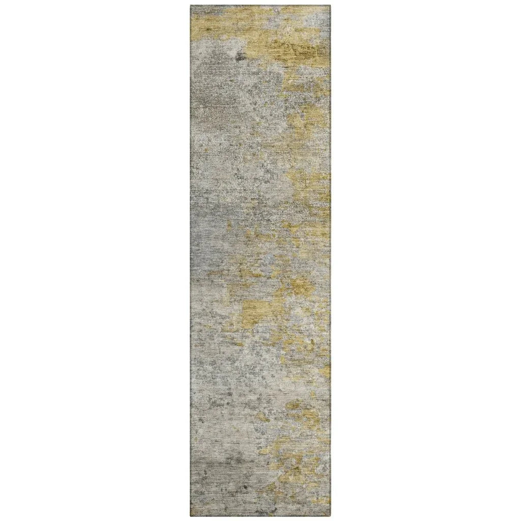 Oronte Gray Washable Indoor - Outdoor Rug - LOOMLAN - LOOMLAN Rugs - Outdoor Rugs