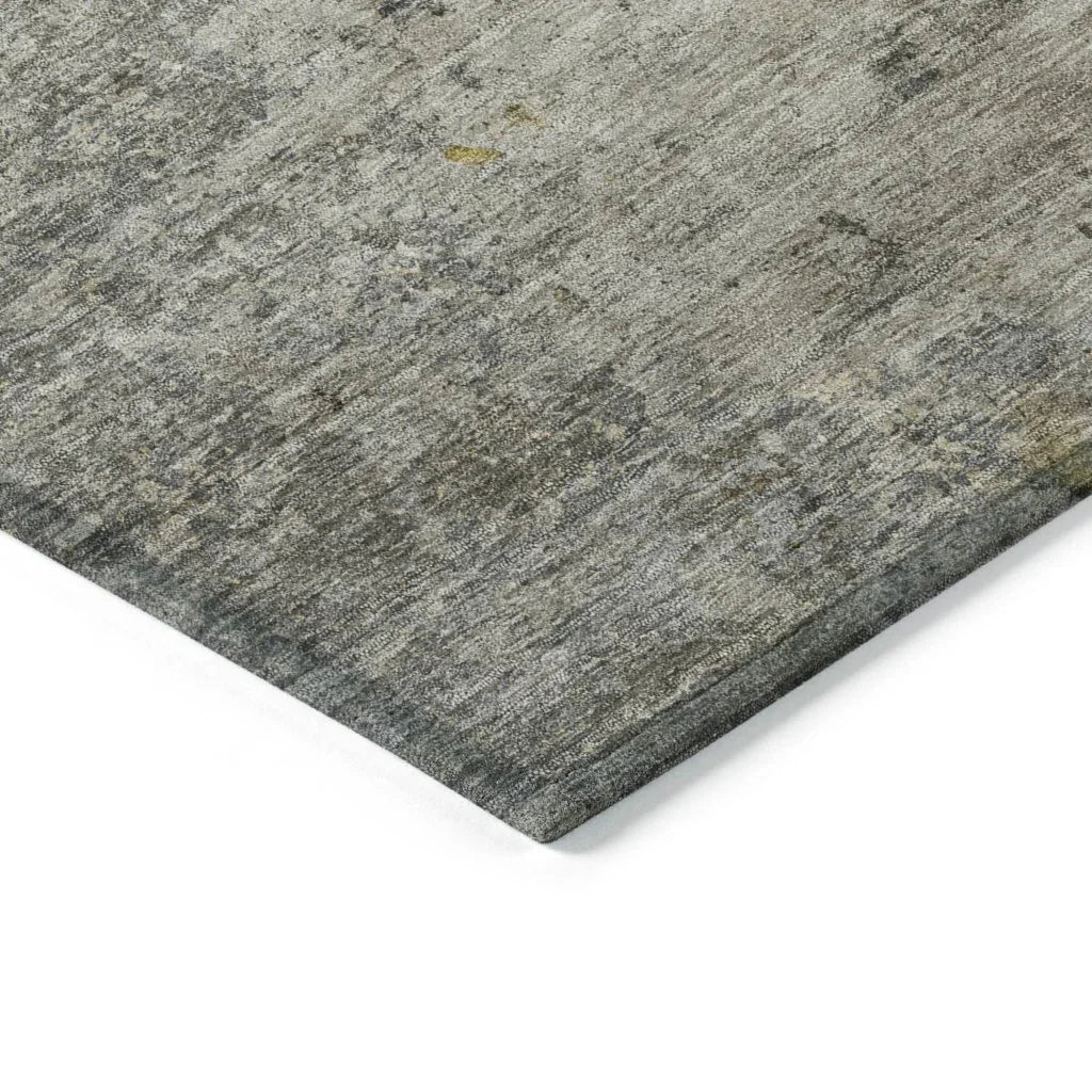 Oronte Gray Washable Indoor - Outdoor Rug - LOOMLAN - LOOMLAN Rugs - Outdoor Rugs
