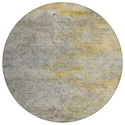 Oronte Gray Washable Indoor - Outdoor Rug - LOOMLAN - LOOMLAN Rugs - Outdoor Rugs